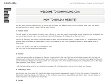 Tablet Screenshot of dominicling.com